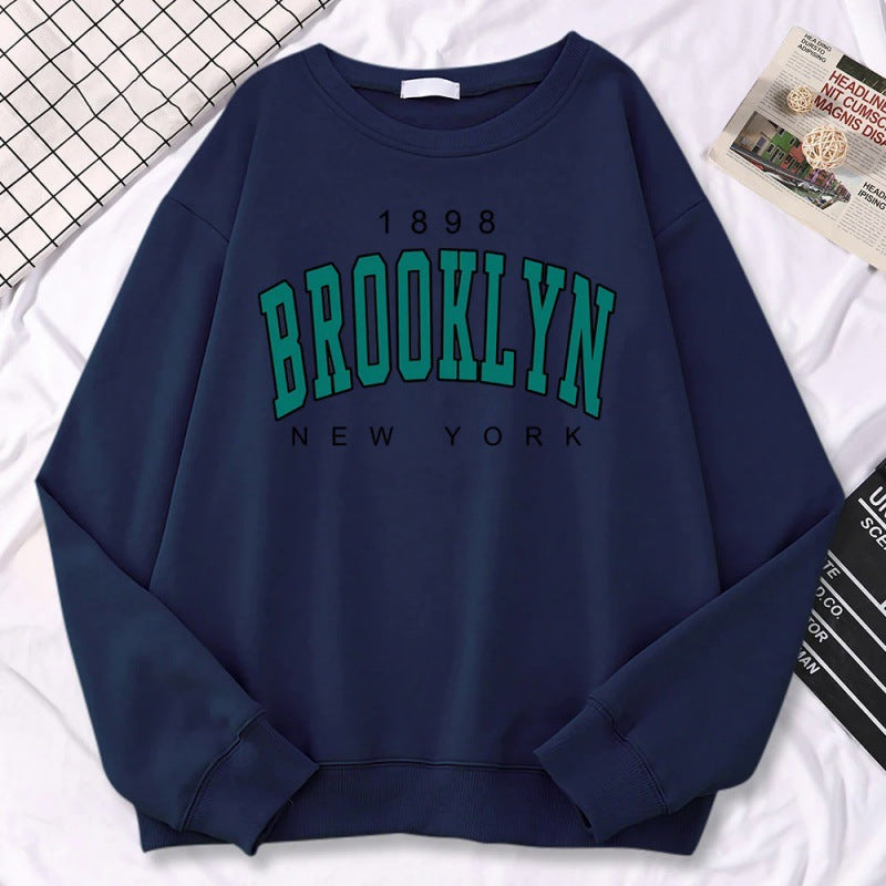 Sweats femme automne kawaii 1898 Brooklyn