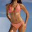 Maillot de bain bikini à sequins tendance pour la plage