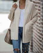 Manteau pull femme chauve-souris cardigan