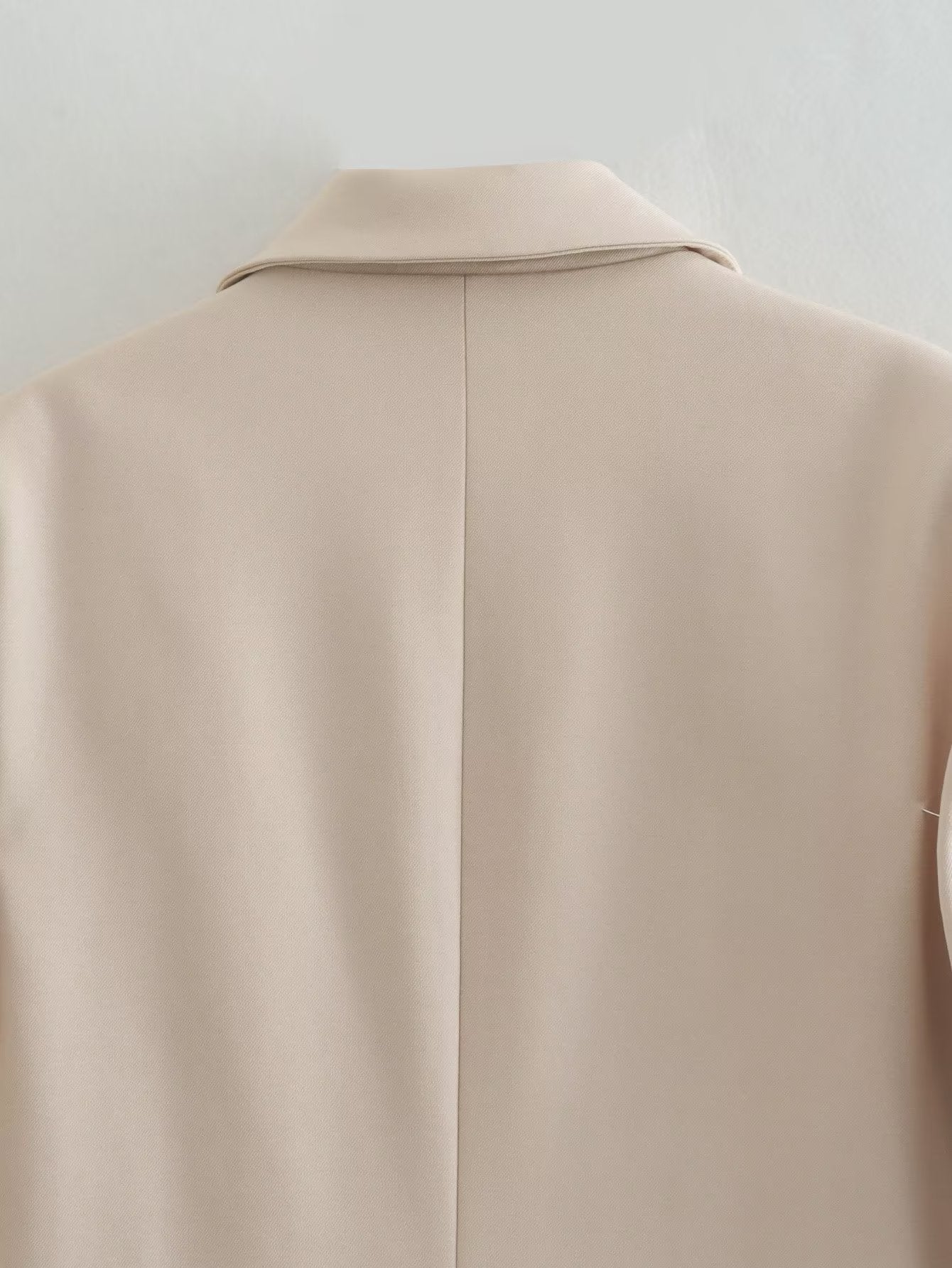 Veste blazer à deux boutons pour femme, style urbain et tempérament