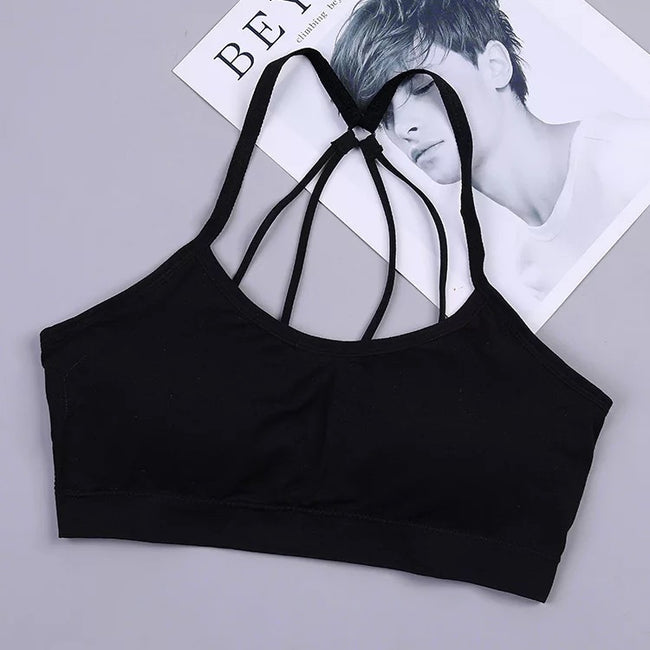 Soutien-gorge bustier parachute pour filles sans armature Main Image