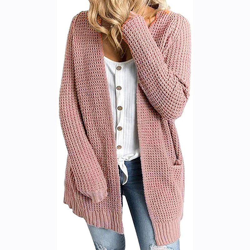 Nouveau pull tricoté pour femme automne et hiver