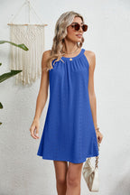 Robe de plage sans manches dos nu pour femmes