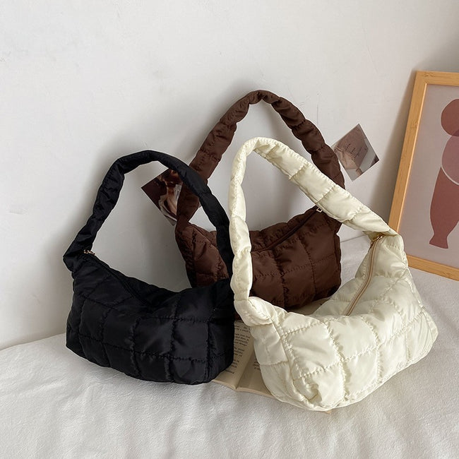 Sac à bandoulière mode tendance plissé en forme de nuage pour femme, populaire sur Internet Hover Image