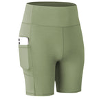 Nouveau Short de Yoga de Poche pour Femmes