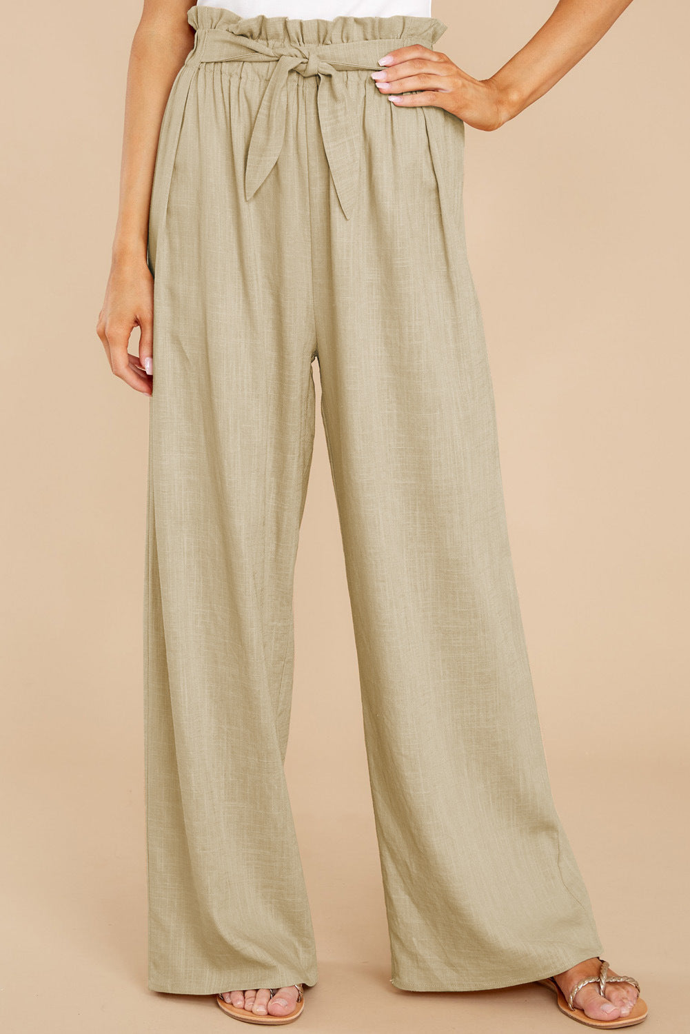 Pantalon ample et décontracté grande taille pour femmes