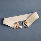 Décoration de joint de taille large pour femme avec ceinture élastique