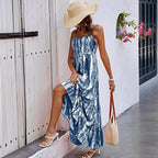 Robe à bretelles Tie-dye