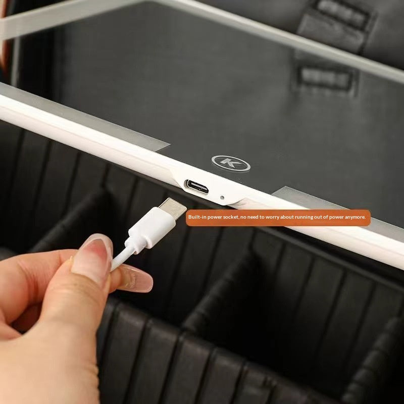 Trousse de Maquillage de Voyage et Portable Haute Capacité Premium
