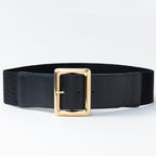 Ceinture large élastique pour femme
