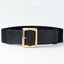 Ceinture large élastique pour femme