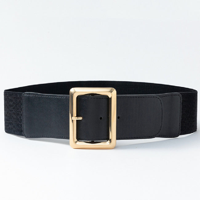 Ceinture large élastique pour femme Hover Image