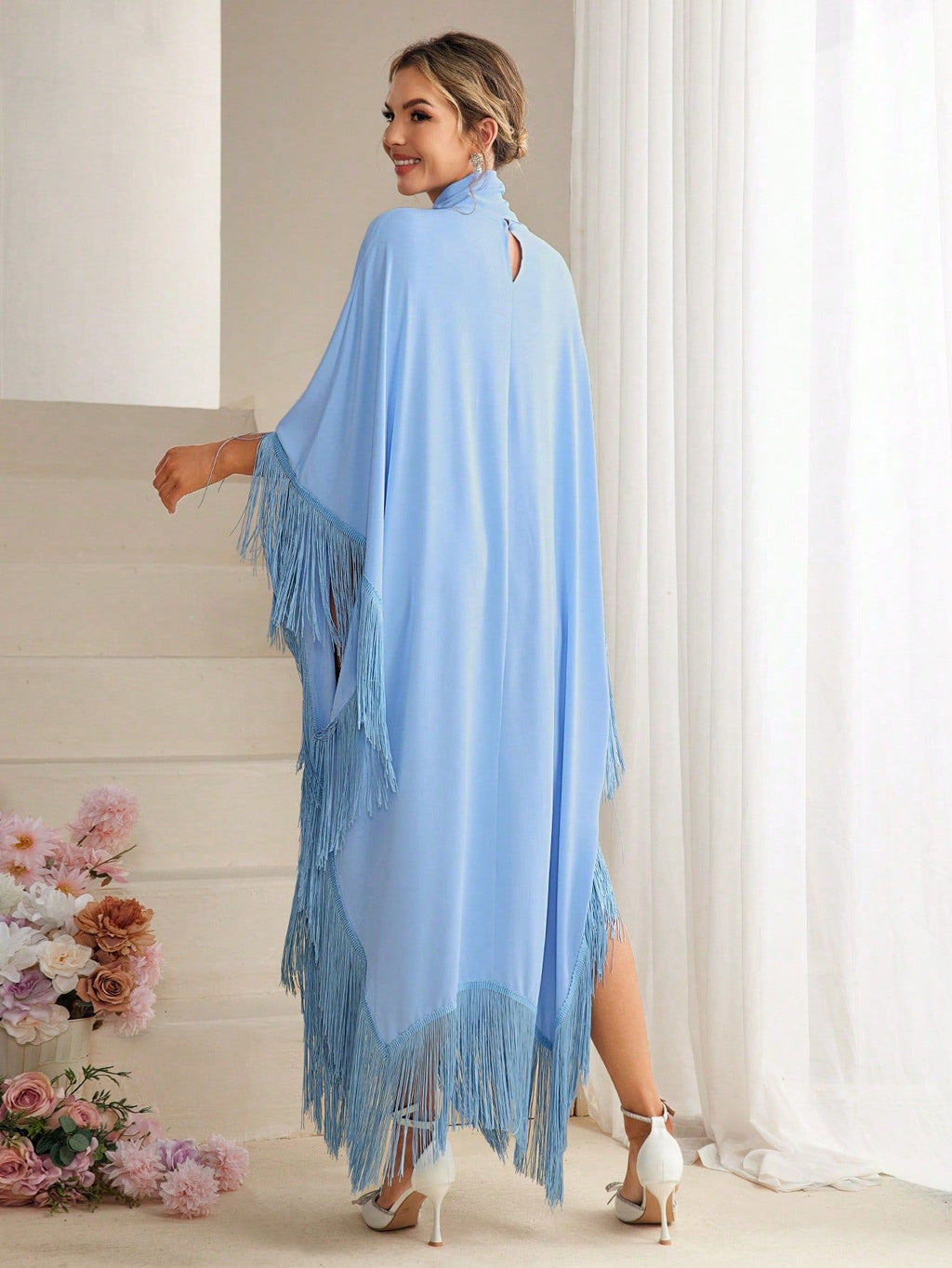 Women's Dress Light Luxury Embroidery Long Sleeve