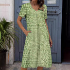 Robe Digitale Ample et Tendance pour Femme avec Imprimés