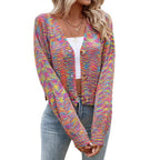 Cardigan Rétro Femme Passe-Partout