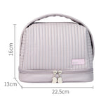 Toast Makeup Bag PU Waterproof And Multifunctional