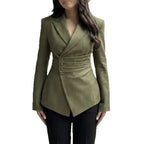 Blazer asymétrique élégant et stylé pour femmes