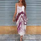 Robe ample à imprimé pour femme