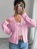 Pull en maille à manches longues pour femme