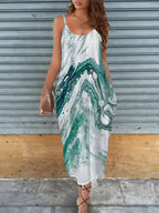 Robe ample à imprimé pour femme