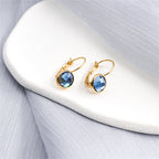 Bijoux Boucles d'oreilles en Cristal de Verre Autrichien Pendantes pour Femmes