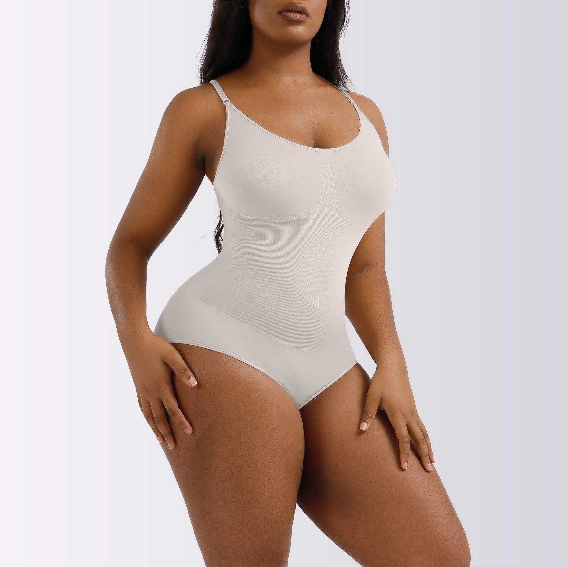 Gaine Post-partum Grande Taille Sans Couture Pour Femme