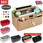 Femmes Ace Organisateur Sac à main Feutre Sac de voyage Insert Doublure Maquillage Trousse d'organisation
