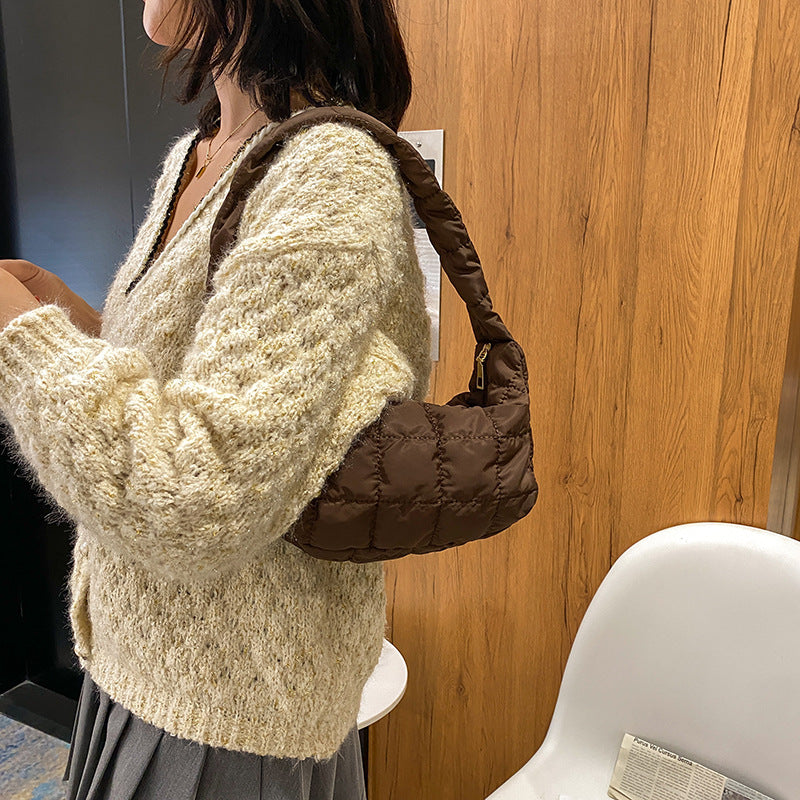 Sac à bandoulière mode tendance plissé en forme de nuage pour femme, populaire sur Internet