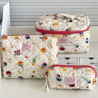 Trousse de maquillage grande capacité à nœud papillon