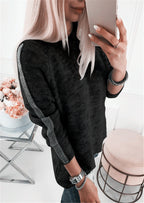 Pull à col rond simple pour femme