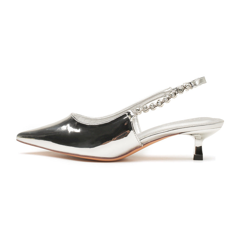 Talons hauts printemps bouche peu profonde