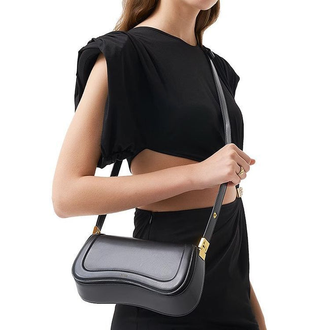Sac à bandoulière élégant et réglable pour femme style rétro Hover Image