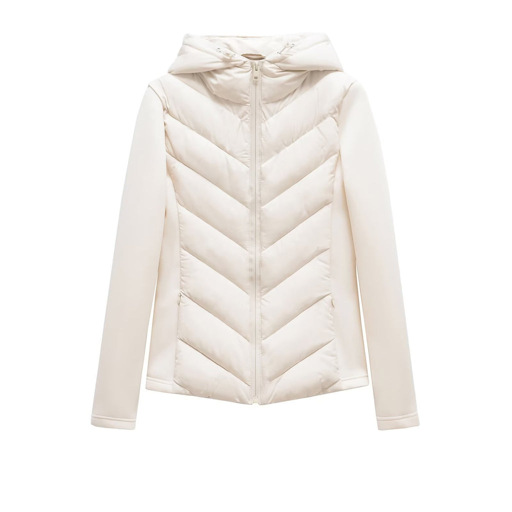 Autumn And Winter New Slim Fit Slimming Hooded Cotton Coat Jacket