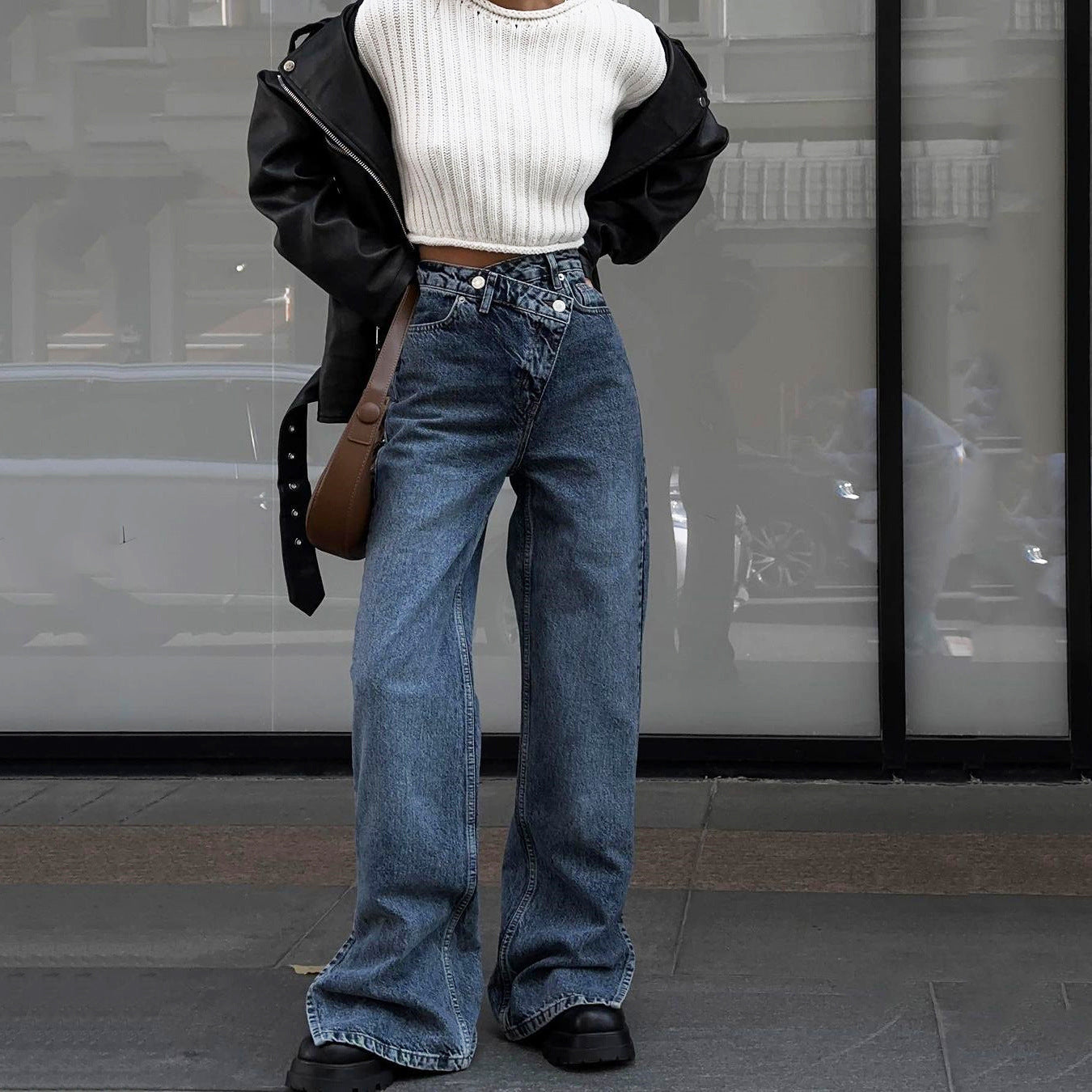Jeans Femme Déstructurés Style Mode