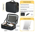 Trousse de Maquillage de Voyage et Portable Haute Capacité Premium