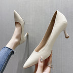 Petits Talons Hauts Pointus Noirs Professionnels