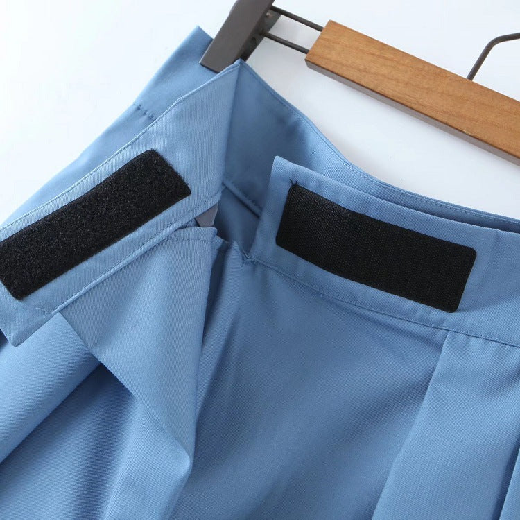 Pantalon décontracté coupe droite et ajustée pour femme