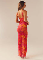 Slim-fit Mesh Mermaid Dress For Women