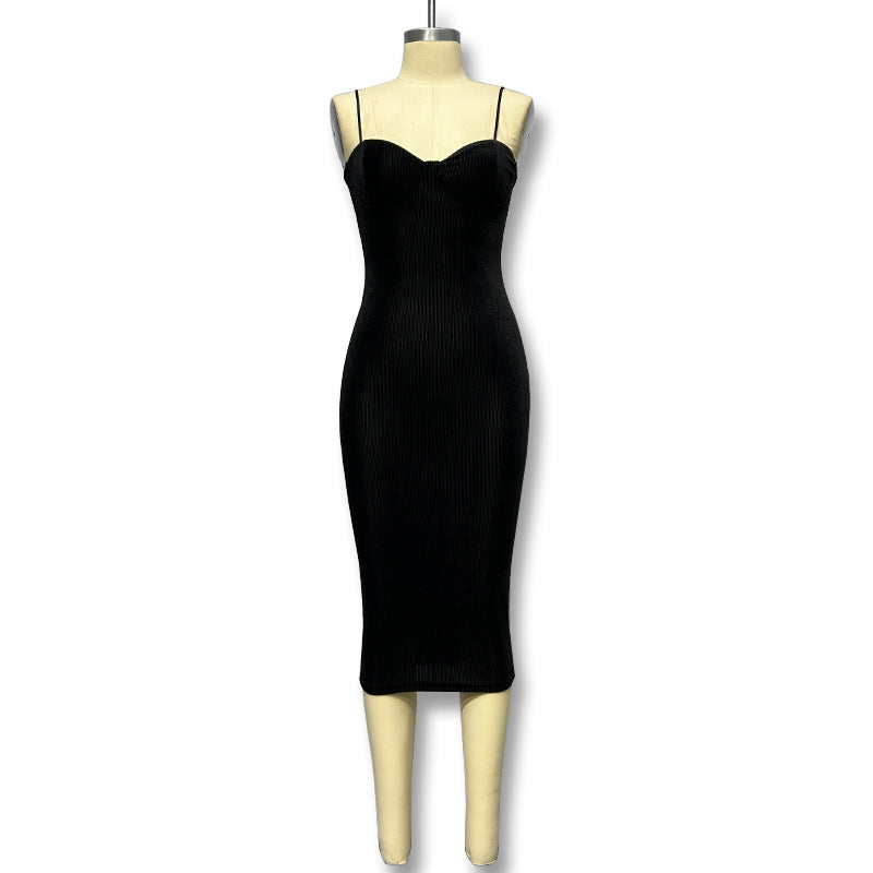 Robe fourreau moulante bustier pour femme