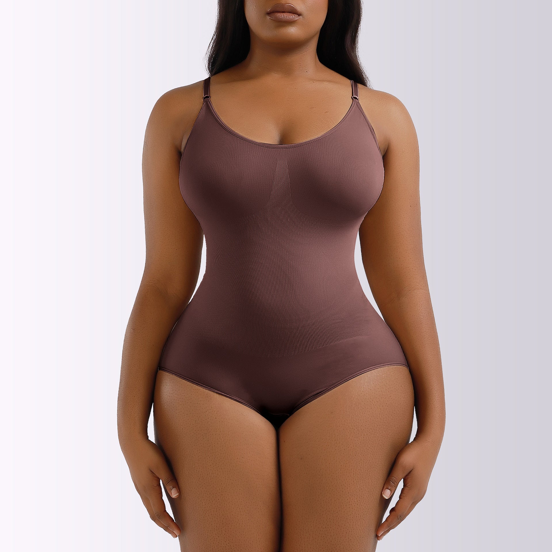 Gaine Post-partum Grande Taille Sans Couture Pour Femme
