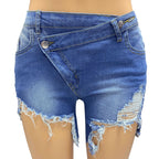 Shorts en jean pour femme de style personnel