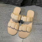 Sandales carrées simples et à la mode pour femme