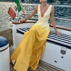 Robe sans manches unie dégradée pour femme