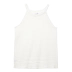 Women Knitted Short Halterneck Sling Vest