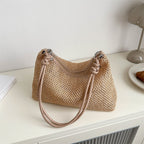 Sac Fourre-Tout Rétro Minimaliste Élégant Pour Femme
