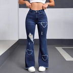 Jeans en jean décontractés et élégants pour femme