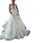 Robe de soirée de mariée sexy à bretelles