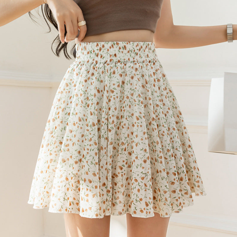 Robe d'été florale en mousseline pour enfants grandes tailles