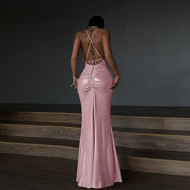 Robe Camisole Ajustée Femme Main Image