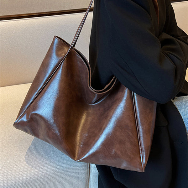 Sacs à bandoulière vintage pour femmes Grande capacité Sac à main fourre-tout
